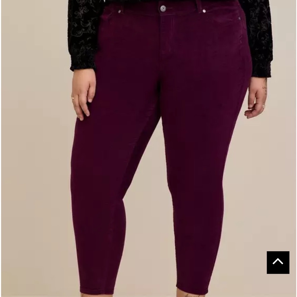 Bombshell Skinny Corduroy High-Rise Jean